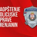 Saopštenje PU Zrenjanin: Za vikend 4 saobraćajke, 1 lice izgubilo život 7 alkoholisanih vozača i 145 prekršaja! Zrenjaninska…