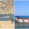 Туристи гурали чамац пун миграната што даље од обале! Драматична сцена на грчком острву Гавдос, јужно од Крита! (фото/видео)…