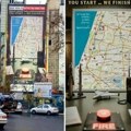 "Vi počnite, mi ćemo završiti": U centru grada postavljen bilbord sa mapom meta, crvenim dugmetom i natpisom "Vatra"