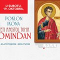 U subotu, 19. oktobra, uz dnevne novine Kurir vas očekuje poseban poklon povodom Tomindana – ikona Svetog apostola Tome u…