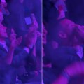 U prvom redu kao na tribinama: Gobelja navijao za Katarinu Grujić, cela sala se ori zbog fudbalera (video)