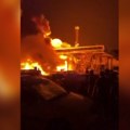 Eksplozija na benzinskoj pumpi: Najmanje 12 poginulih u Mahačkali, angažovano više od 70 vatrogasaca (video, foto)