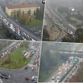 Kilometarske kolone na auto-putu, vozila mile! Saobraćajni kolaps u Beogradu, gužve u skoro svim delovima grada (foto)