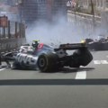 Удес на старту трке Формуле један у Монаку (Видео)