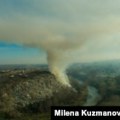 Požar na deponiji u Valjevu na zapadu Srbije