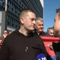 Pomoćnik gradonačelnika Novog Sada, Ivan Siler među ljudima koji blokiraju N1