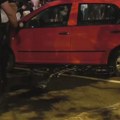 (VIDEO) Probila blokadu u Novom Sadu: Prešla preko ograde i bicikla
