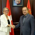 Dačić i ambasadorka Švajcarske o jačanju saradnje u oblasti unutrašnjih poslova