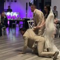 Mladenci izašli na podijum, a onda se umešao čak i kum: "Deka nije ponosan na ovo što vidi"