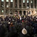 Protest ispred Ustavnog suda
