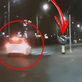 Šok snimak sa Novog Beograda! Vozač "golfa" divljao, a onda povukao jeziv potez: "Epidemija zombija" (video)