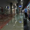 FOTO Na Prokopu ponovo potop: Železnička stanica tokom nevremena počela da prokišnjava