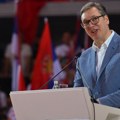 Vučić na konvenciji u Nišu: Izborna utakmica mnogo teža nego što izgleda, glasajte za razvoj Srbije