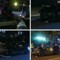 Prve fotografije strašnog sudara kod Beogradskog sajma: Vatrogasci vadili mlade iz olupine, vozila uništena