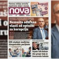 "Nova" piše: Nemušta odbrana ministara od optužbi za korupciju
