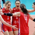 Odbojkašice Srbije protiv Hrvatske za četvrtfinale Evropskog prvenstva