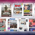 Naslovne strane sutrašnjih novina: Prelistavanje štampe za petak, 18. septembar 2026. godine