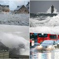 Oluja Kiran pogodila Britaniju i Francusku: Vetar duva 205 km/h, haos u Lamanšu, bez struje 1,2 miliona ljudi, stradao…