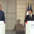 "Srbija ne sme da sumnja u evropsku budućnost" Makron sa Vučićem: Evrointegracija Srbije je u zajedničkom interesu