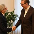 Vučić primio ambasadora Francuske Pjera Košara u oproštajnu posetu