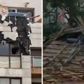 Oluja kod komšija napravila haos, žena poginula na poslednjem spratu zgrade: Deo krova pao na nju, smrskao je