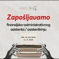 Konkurs za finansijsko-administrativnog asistenta/kinju