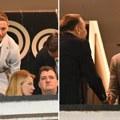 Nemanja Matić u loži Partizana: Srdačno se pozdravio sa Ljajićem i Mijatom, evo sa kim je u Humskoj