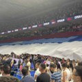 Himna, ogromna zastava Srbije i Pavlinin glas – momenat koji je naježio Beogradsku arenu /video/