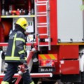 Požar na Pravnom fakultetu u Beogradu, vatrogasci na terenu, evakuisani studenti