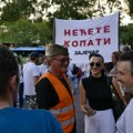 Protest ekoloških organizacija na Terazijama: Traži se moratorijum na sve ugovore o istraživanju i rudarenju