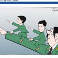 Fašizam đilasovog Danasa na delu Opoziciono glasilo objavilo sramnu karikaturu - načisto su obrnuli uloge