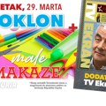 Ne propustite u petak, 29. Marta dva poklona uz Kurir! Male makaze plus dodatak TV Ekran