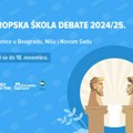 Otvoren konkurs za jedanaestu generaciju Evropske škole debate