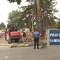 Novobeograđani blokirali radove na Savskom nasipu