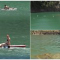 Uprkos zabrani kupanja Ledinačko jezero oborilo sve rekorde Posetioci dolaze sa svih strana, tirkizno-smaragdnu vodu proslavio…