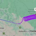 ВИДЕО Ово је путања лета боливијског авиона пре него што је нестао са радара: Сатима је кружио