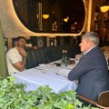 Aleksandar Mitrović u Beogradu: Zvezda „orlova“ na važnom sastanku sa Piksijem, poznato o čemu su razgovarali