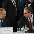 Vučić: Niko nije pominjao odlazak u Moskvu, Tusk je bio izuzetno fer