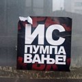 U Kraljevu nepoznate osobe obeležile ,,blokaderske“ lokale nalepnicama
