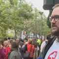 Protest zaposlenih niškog Filozofskog fakulteta ispred Ministarstva prosvete: Bez plate 80 dana, traže poštovanje zakona VIDEO…