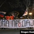 Proruski desničarski skup u Beogradu na drugu godišnjicu ruske invazije na Ukrajinu