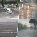 Apokaliptične scene u Hrvatskoj: Kiša lije kao iz kabla, tlo se zabelelo od leda, a automobili plivaju po ulici (foto/video)