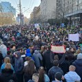 "Šumadijski marš" beogradskih i novosadskih studenata, ka Kragujevcu pešače i Nišlije, građani protestovali ispred…