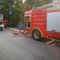 Izgorela prikolica kamiona sa toalet papirom kod Bujanovca