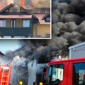 Gori hotel na srpskoj planini: Vatra guta potkrovlje kao da je od papira, gusti dim se širi