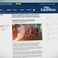 Da li Evropa uviđa šta se u Srbiji događa: Najrelevantniji mediji preneli slike nasilja