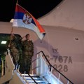 Povratak srpskih mirovnjaka iz Libana, pripadnike Vojske Srbije u Nišu dočekao ministar Gašić