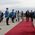 Tamara Vučić i Dačić ispratili Parmelana i njegovu suprugu na aerodromu Nikola Tesla