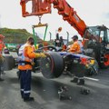 VIDEO Jeziv udes Ferstapena "kod kuće": Trka prekinuta, bolid uništen