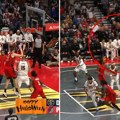 Nestvaran potez Jokića ostavio Amerikance bez reči: Jednom rukom, preko celog terena